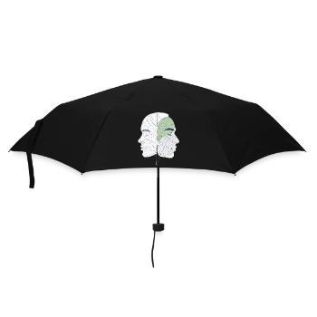 Umysł zakorzeniony w naturze - Parapluie standard - noir - Devant