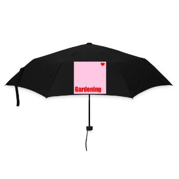 Gardening Love Garden - Umbrella (small) - black - Front
