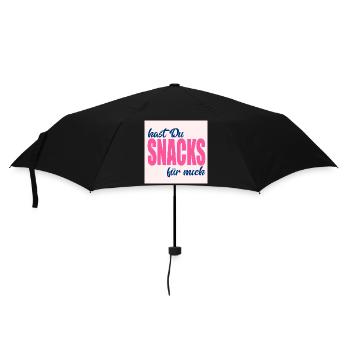 LOVE FOOD SNACKS - Umbrella (small) - black - Front