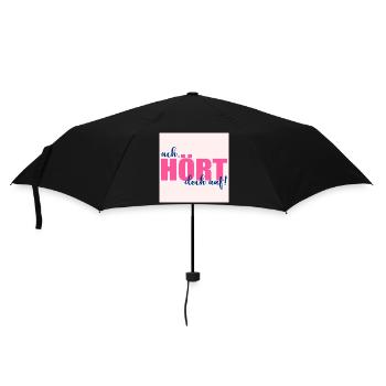 STOP SAYINGS - Umbrella (small) - black - Front
