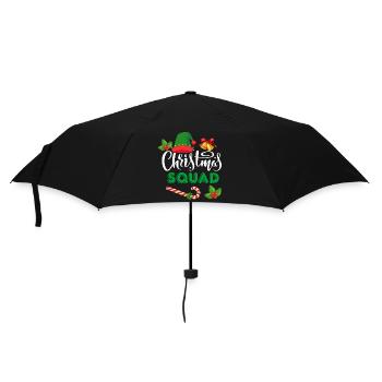 Équipe de Noël - Parapluie standard - noir - Devant