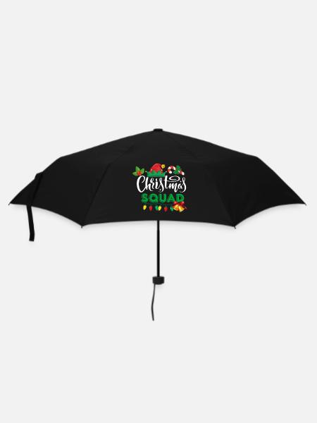 christmas squad. marry christmas - Umbrella (small) - black