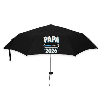 Papa Loading 2026 - Umbrella (small) - black - Front