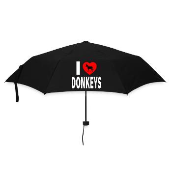 donkey - Umbrella (small) - black - Front