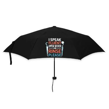 For The Dental Nurse Clinic Life Squad  - Umbrella (small) - black - Front
