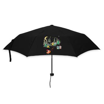 Winter Magic Christmas - Umbrella (small) - black - Front