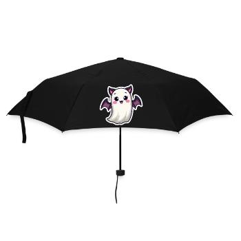 Halloween Bat Ghost - Umbrella (small) - black - Front