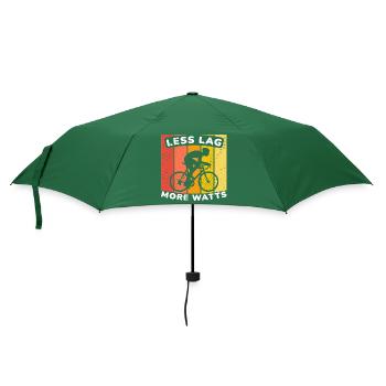 Lustiger Radsportingenieur, STEM Radfahren Hobby Shirt - Regenschirm (klein) - Flaschengrün - Vorne