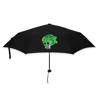 Skateboard Astronaut - Umbrella (small) - black - Front