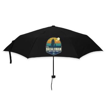 The Dadalorian Mando - Sunset BV- Best Dad - Badge - Umbrella (small) - black - Front