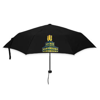 Dortmund U - Regenschirm (klein) - Schwarz - Vorne