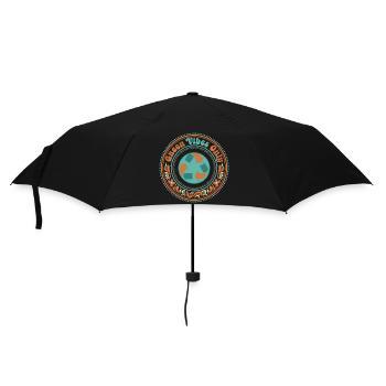 Pure green vibes - Umbrella (small) - black - Front