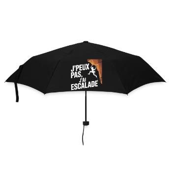 I can't I climbed - Umbrella (small) - black - Front