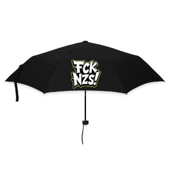 FCK NZS Statement against Racism - Umbrella (small) - black - Front