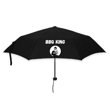 BBQ King  - Umbrella (small) - black - Front