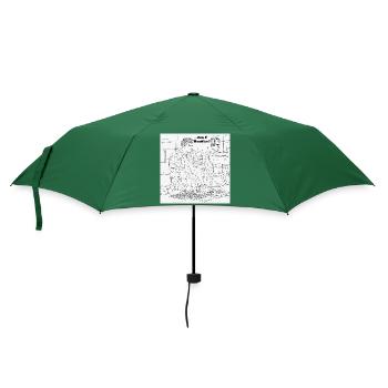 Human or robot - Umbrella (small) - bottlegreen - Front