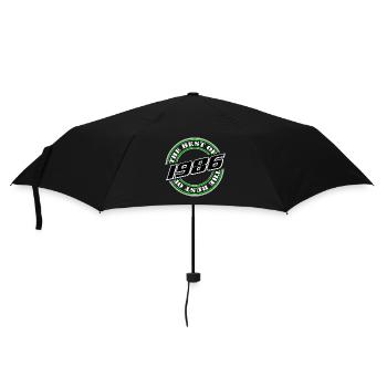 1986 , the best of , 40.Geburtstag , 40 Jahre - Regenschirm (klein) - Schwarz - Vorne