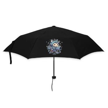 Space Cutie Warrior - Umbrella (small) - black - Front
