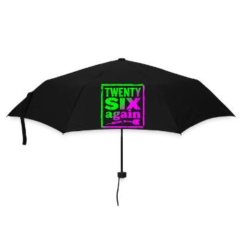 Maillot ou coupe de fléchettes 26 points manqué - Parapluie standard - noir - Devant