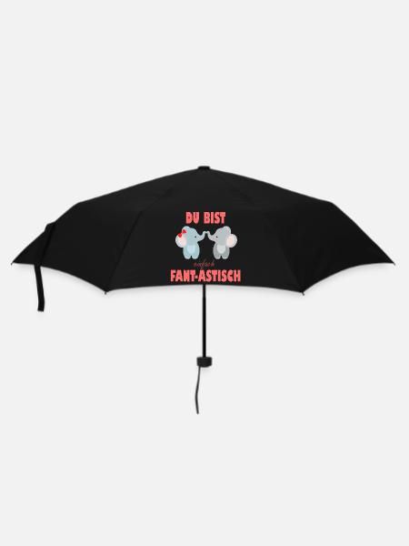 You're just fantastic, elephant friends - Umbrella (small) - black