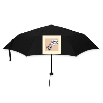Danke Euch Abschied - Regenschirm (klein) - Schwarz - Vorne