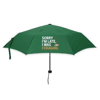 Certified Clinical Forager Botanical Expert Gear  - Umbrella (small) - bottlegreen - Front