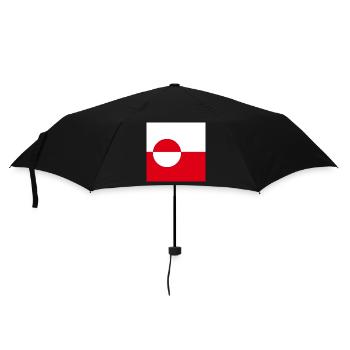 Groenland - Parapluie standard - noir - Devant
