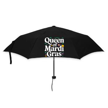 Queen Of Mardi Gras Nola Carnival Party - Umbrella (small) - black - Front