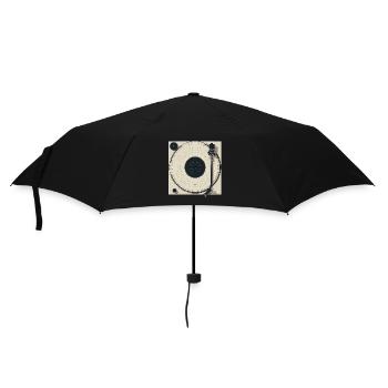 Minimalist Turntable Beige - Umbrella (small) - black - Front