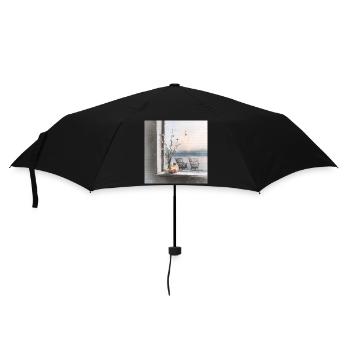 A quiet place by the water - Umbrella (small) - black - Front