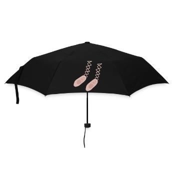 Ballettschuhe - Regenschirm (klein) - Schwarz - Vorne