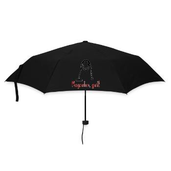 Magnets, awesome! Magnet Fishing Hobby Treasure Hunt - Umbrella (small) - black - Front