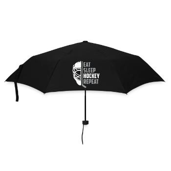 hockey - Umbrella (small) - black - Front