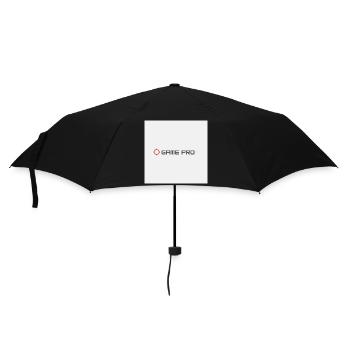 Game Pro Crosshair Logo - Regenschirm (klein) - Schwarz - Vorne