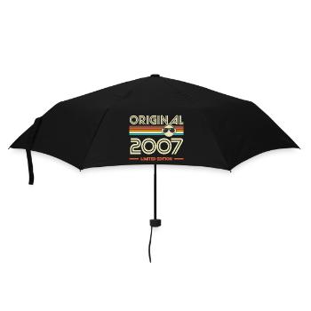 Originale limitierte Retro-Streifen von 2007 - Regenschirm (klein) - Schwarz - Vorne