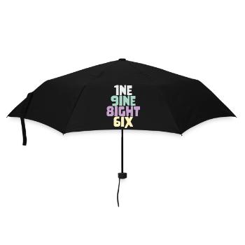Millésime 1986 - Parapluie standard - noir - Devant