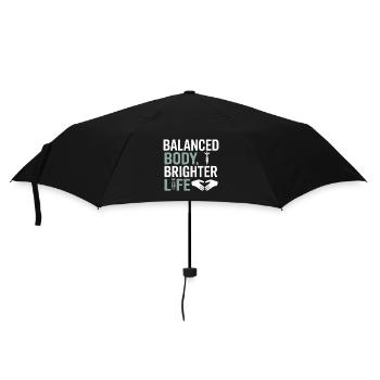 Zertifizierter klinischer Anatomischer Balancespezialist - Regenschirm (klein) - Schwarz - Vorne