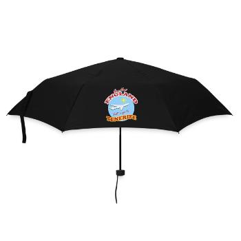 Auf Wiedersehen, England. Lass uns nach Teneriffa fahren. - Regenschirm (klein) - Schwarz - Vorne