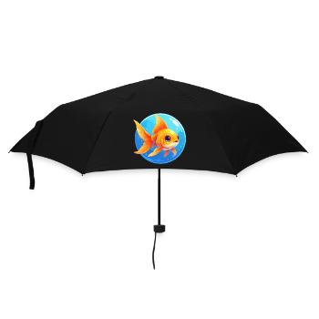 Goldfish - Umbrella (small) - black - Front