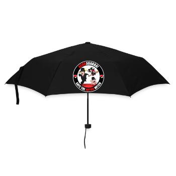 Die Antifa-Hexe – Reich - Regenschirm (klein) - Schwarz - Vorne