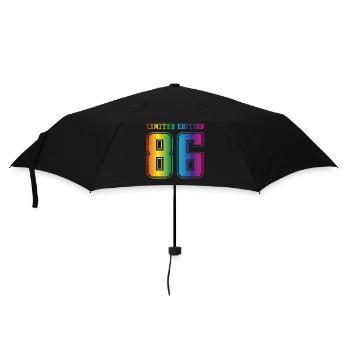 Millésime 1986 - Parapluie standard - noir - Devant