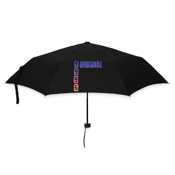 Vintage 1996 - Regenschirm (klein) - Schwarz - Vorne