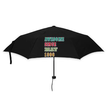 Awesome Since May 1996 - Regenschirm (klein) - Schwarz - Vorne