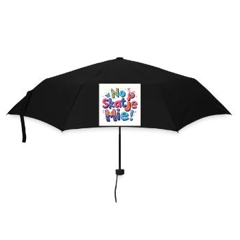 Pas de skate avec moi ! - Parapluie standard - noir - Devant