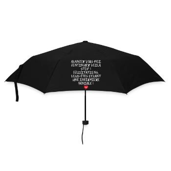 Humour Super Cadeau Pour Infirmière - Parapluie standard - noir - Devant