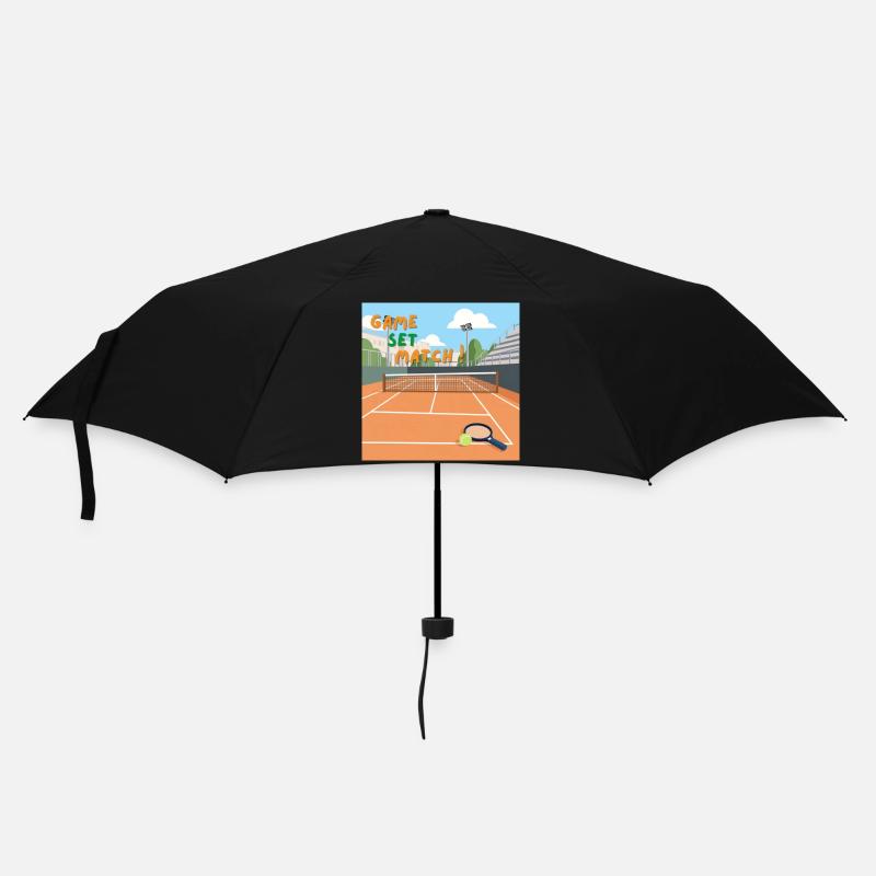 Game Set Match ! - Parapluie standard - noir