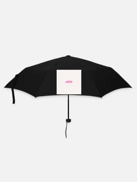 "MOOD" Graphic Tee Design - Umbrella (small) - black