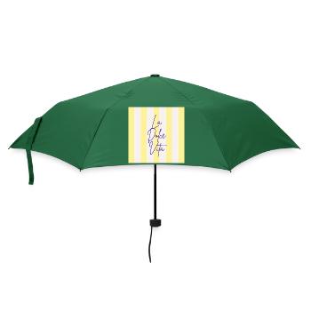 Minimalist LA DOLCE VITA Graphic Tee Design - Parapluie standard - vert bouteille - Devant