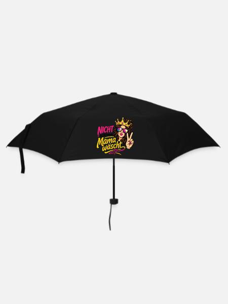 Nicht schlimm, Mama wäscht  - OCR Edition  - Regenschirm (klein) - Schwarz