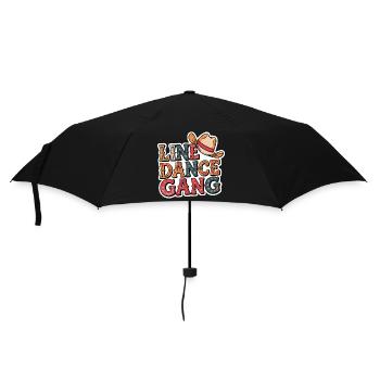 Line Dance Gang - Umbrella (small) - black - Front